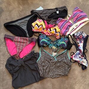 Athleta Multicolor Swimwear Assortment